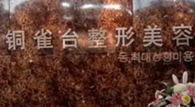 重慶銅雀臺(tái)整形 重慶銅雀臺(tái)整形